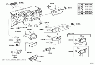 INSTRUMENT PANEL & GLOVE COMPARTMENT 2